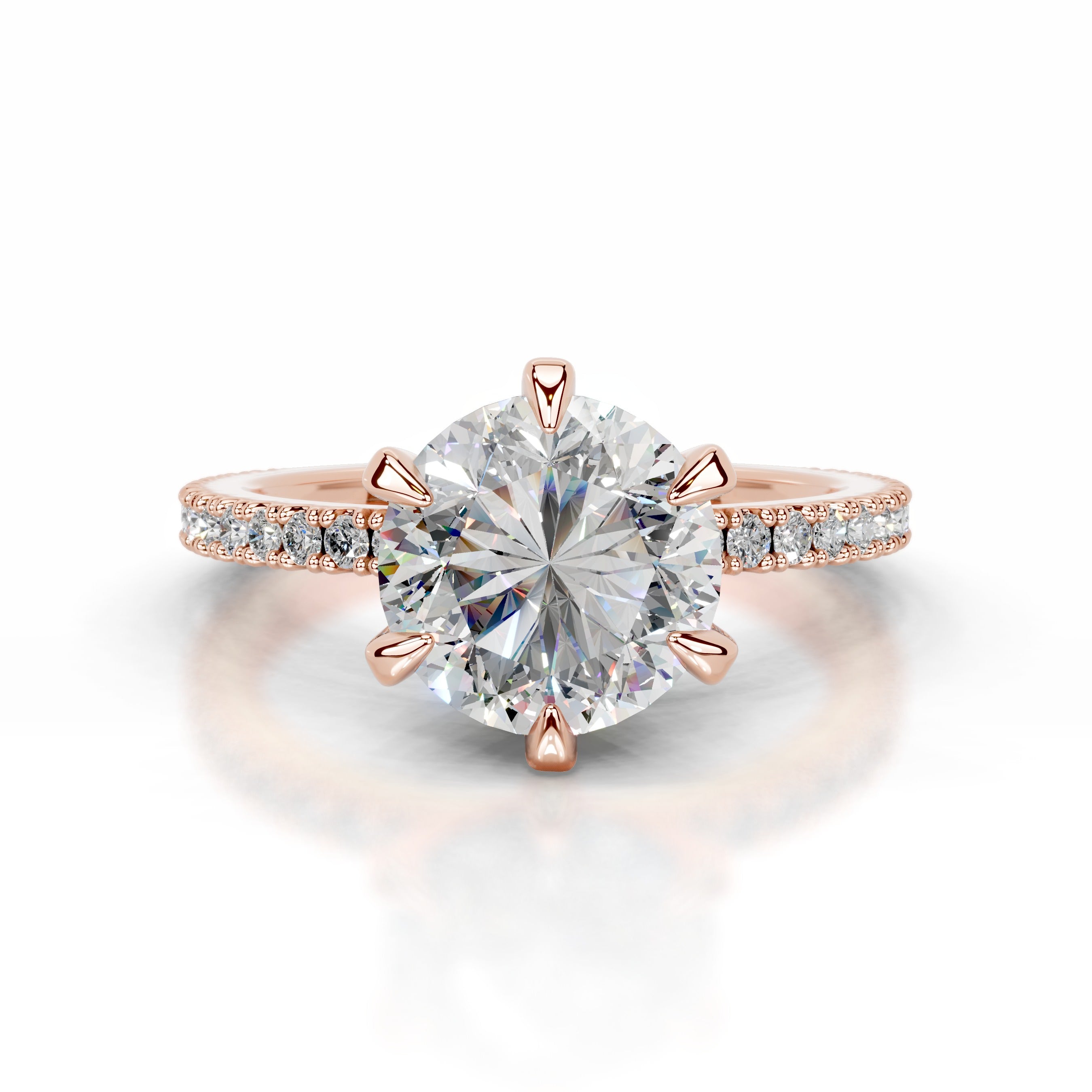 Luisana Moissanite & Diamonds  - 14K Rose Gold