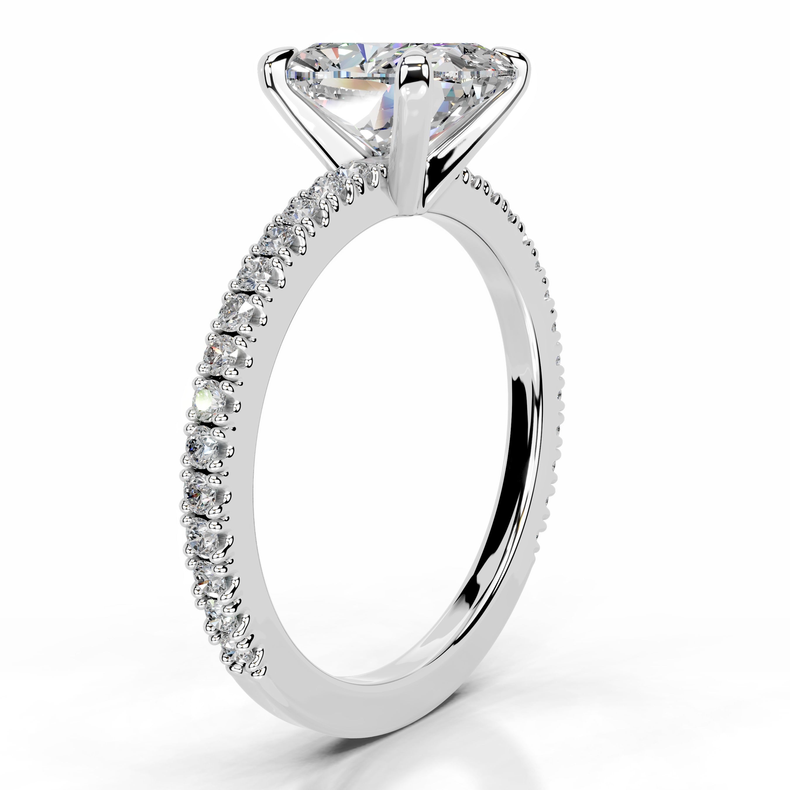 Luisana Moissanite & Diamonds  - 14K White Gold