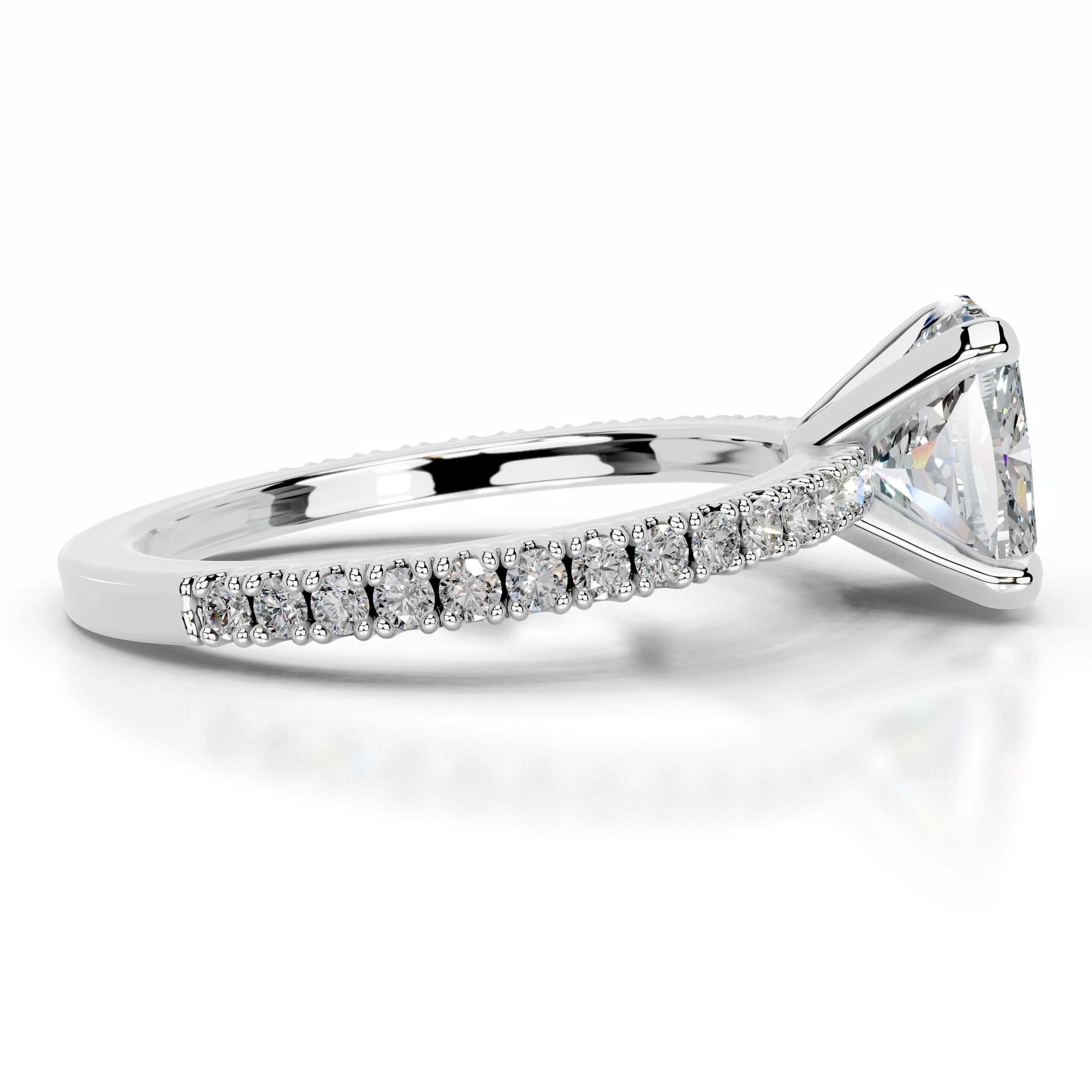 Luisana Moissanite & Diamonds  - 14K White Gold