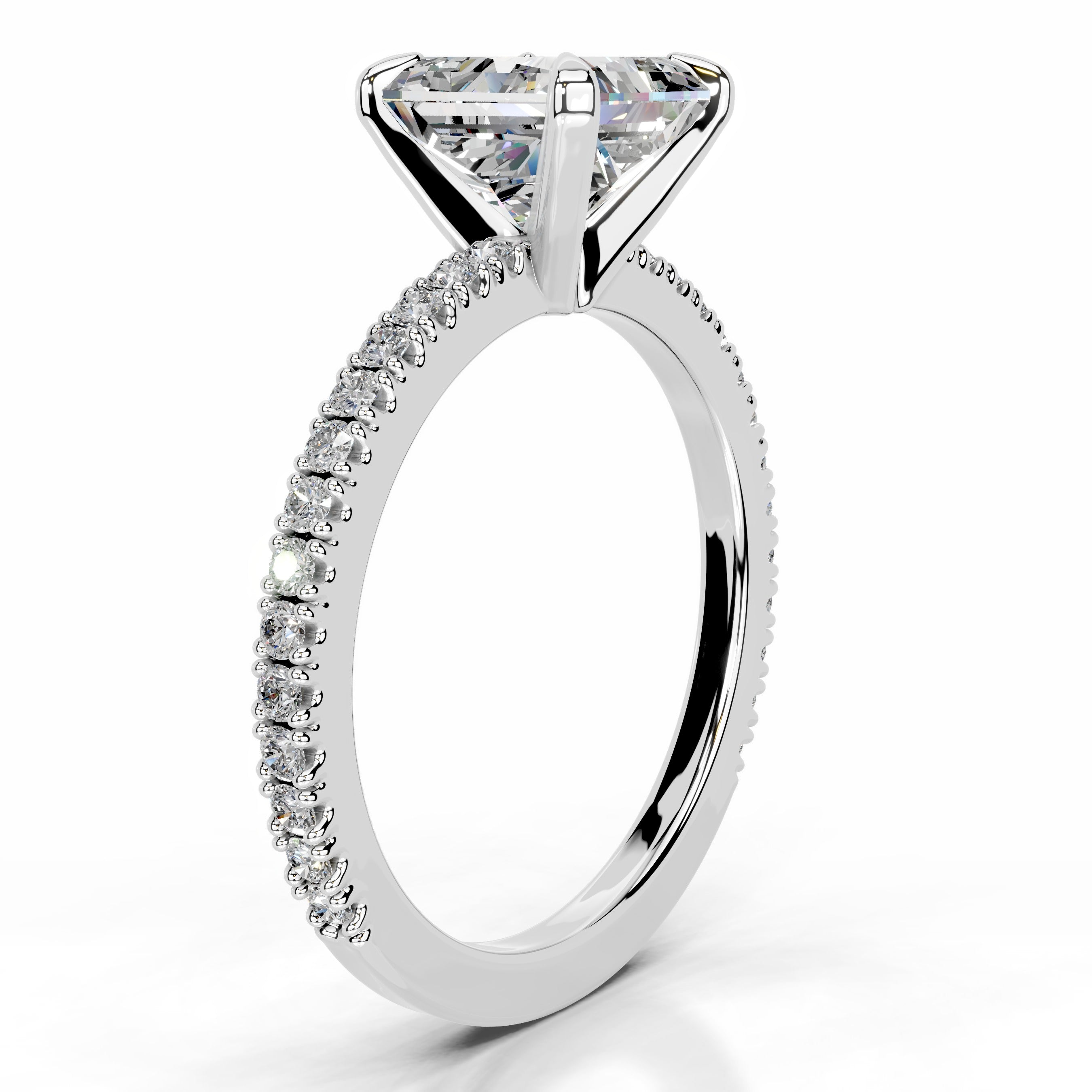 Luisana Moissanite & Diamonds  - 14K White Gold