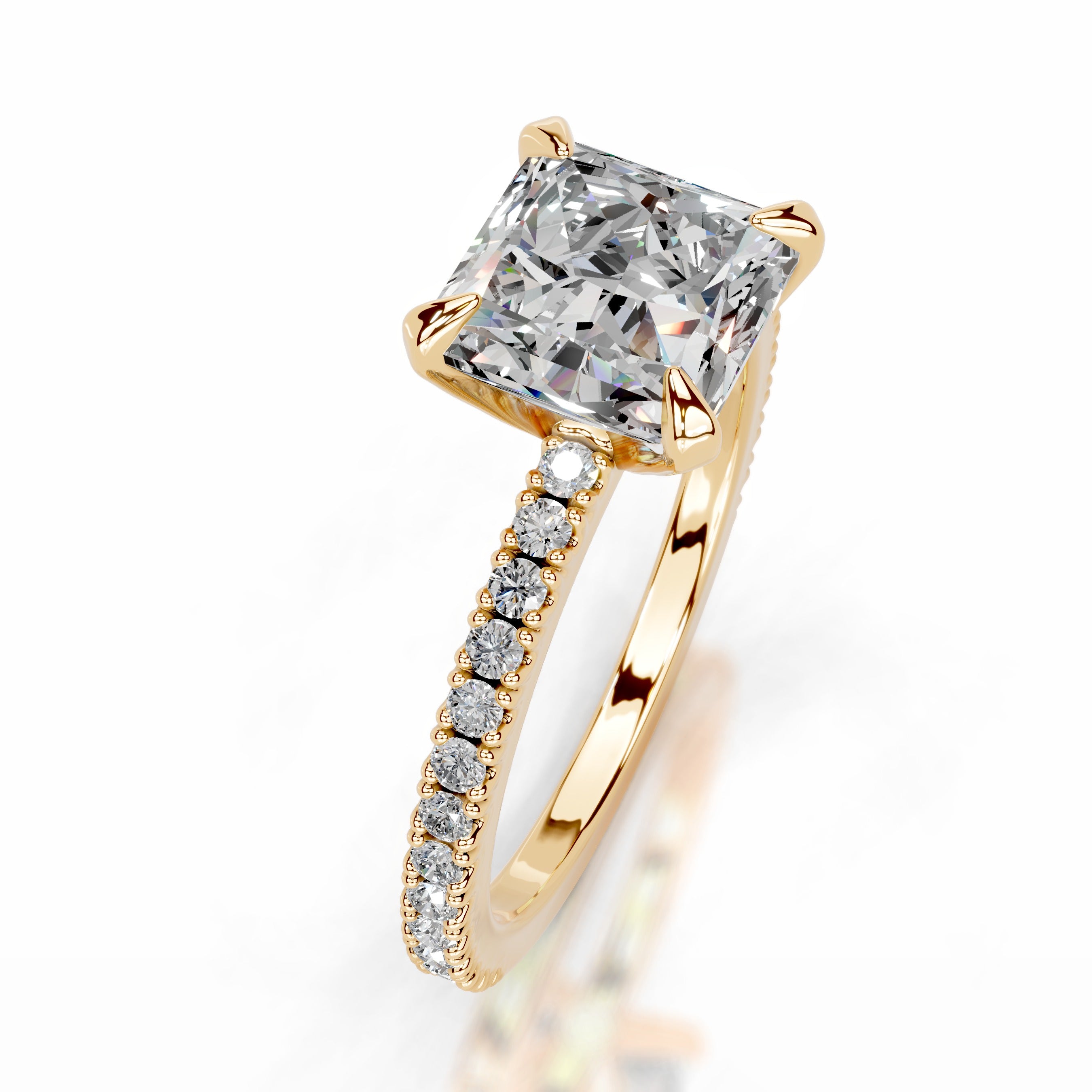 Luisana Moissanite & Diamonds  - 18K Yellow Gold