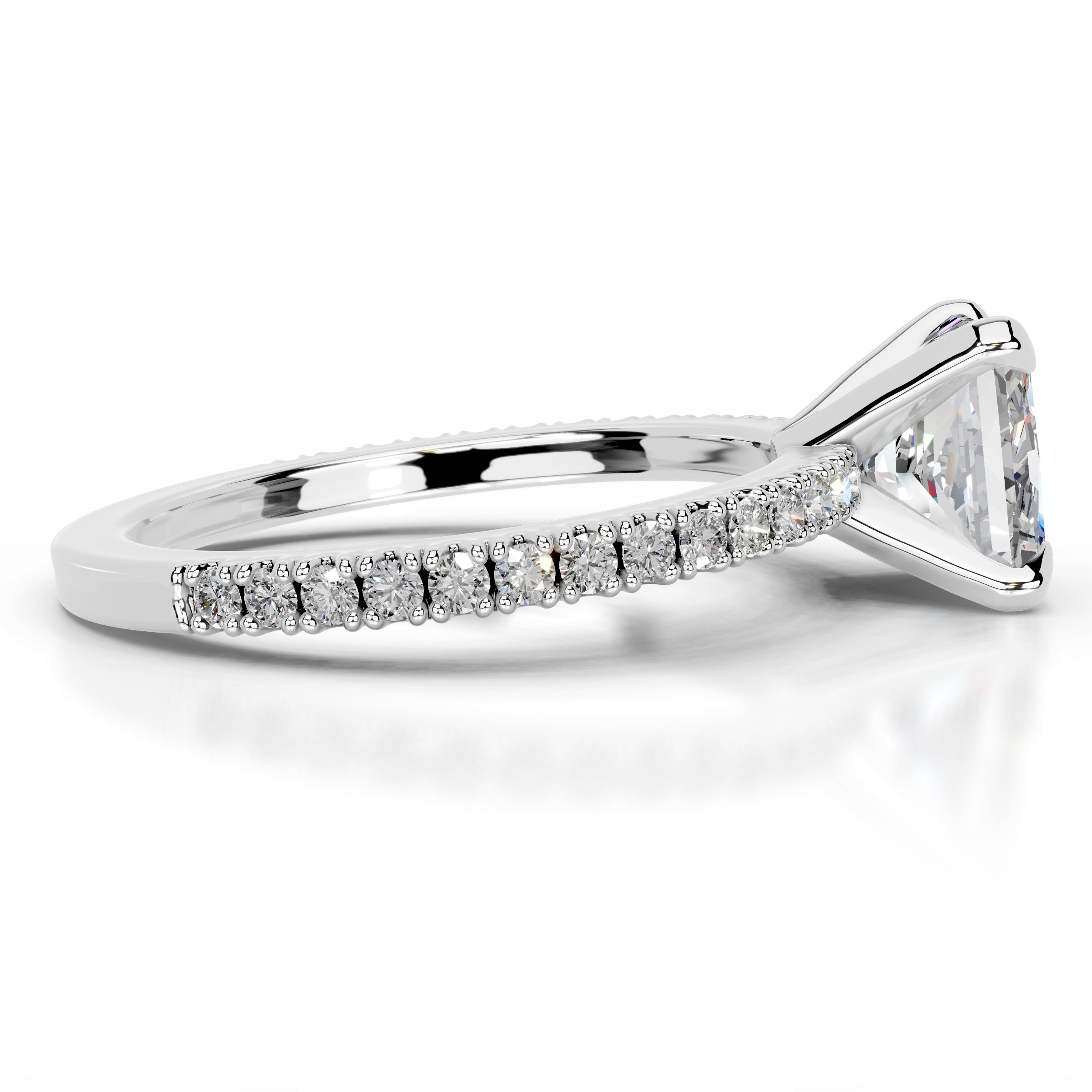 Luisana Moissanite & Diamonds  - 14K White Gold