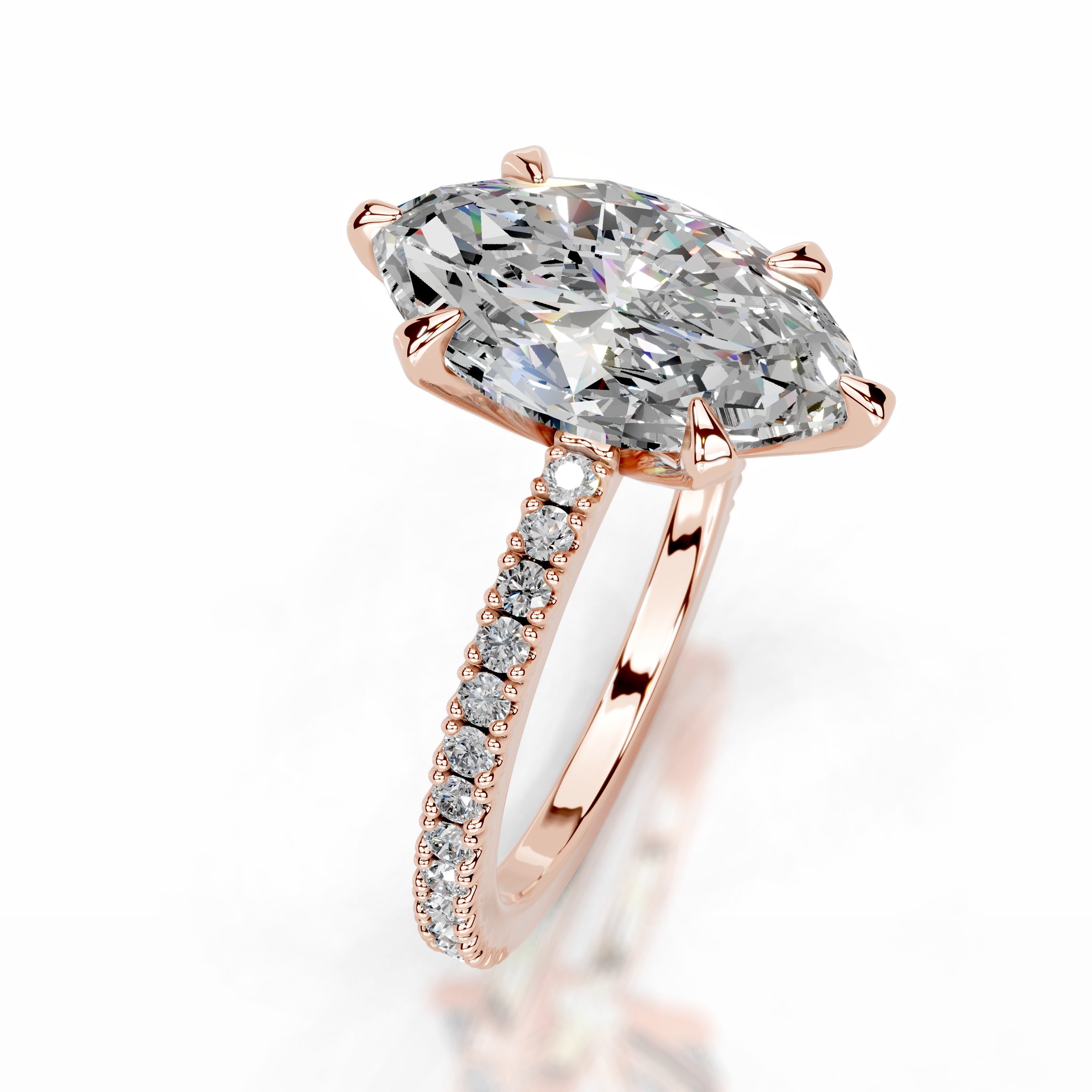 Luisana Moissanite & Diamonds  - 14K Rose Gold