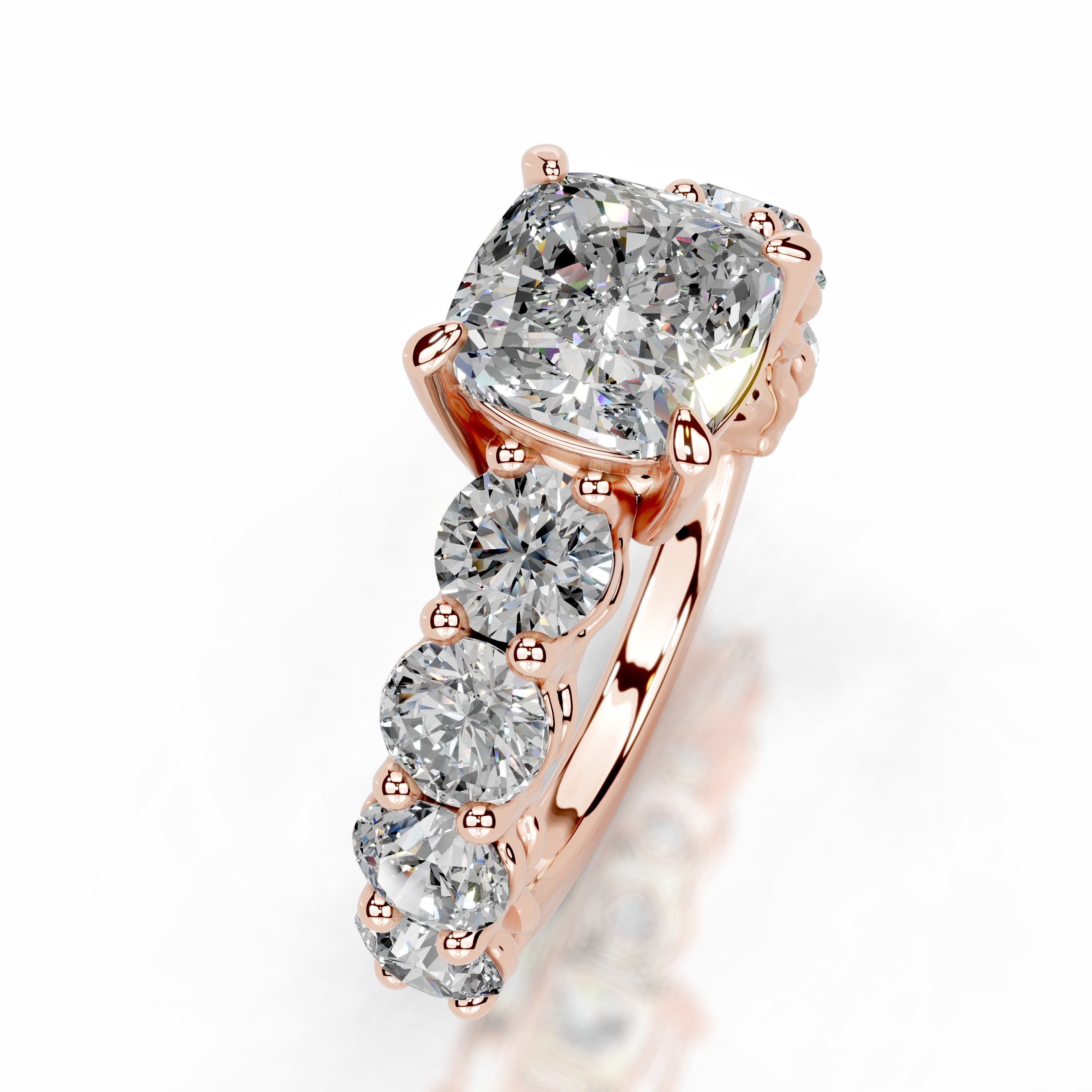 Odin Moissanite & Diamonds  - 14K Rose Gold