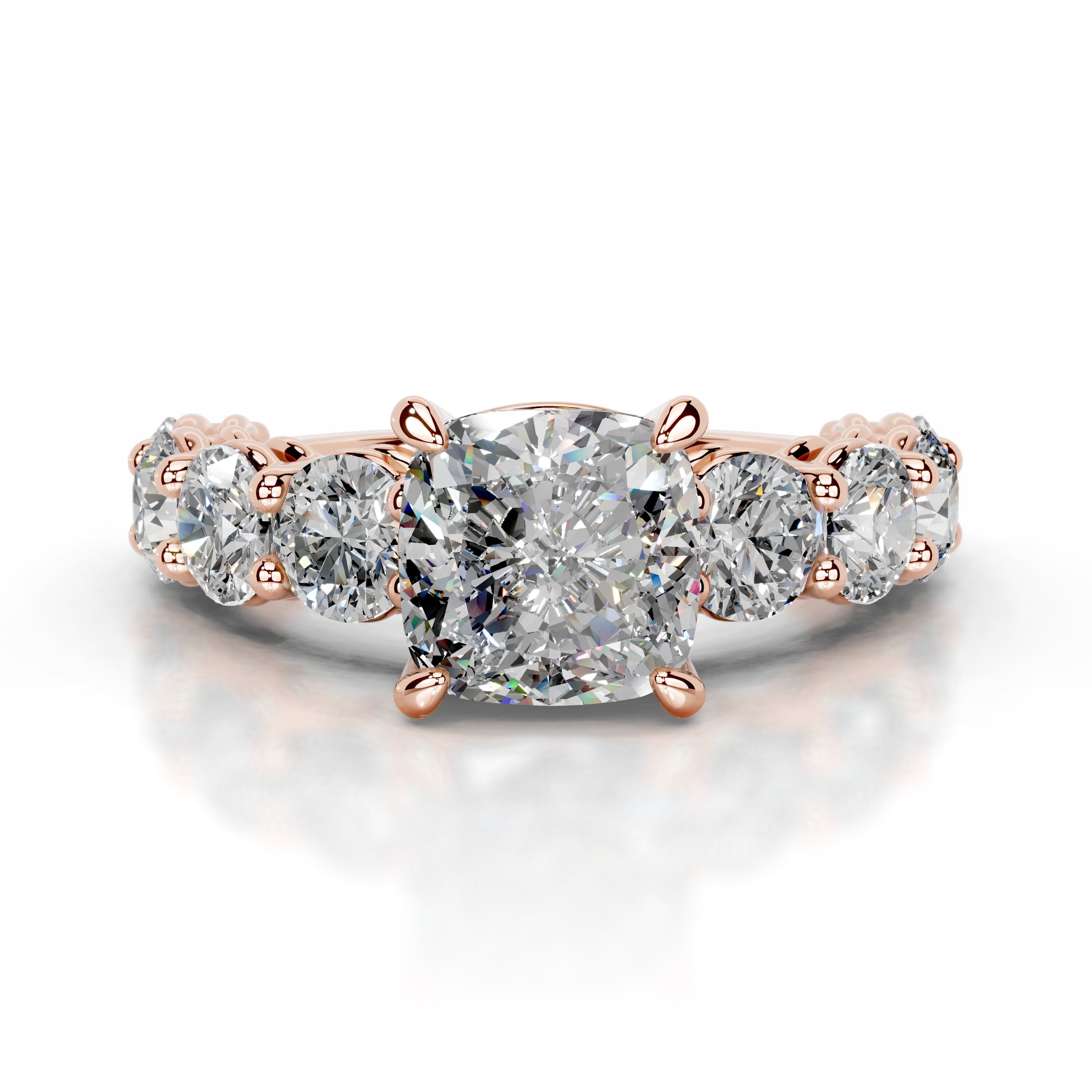 Odin Moissanite & Diamonds  - 14K Rose Gold