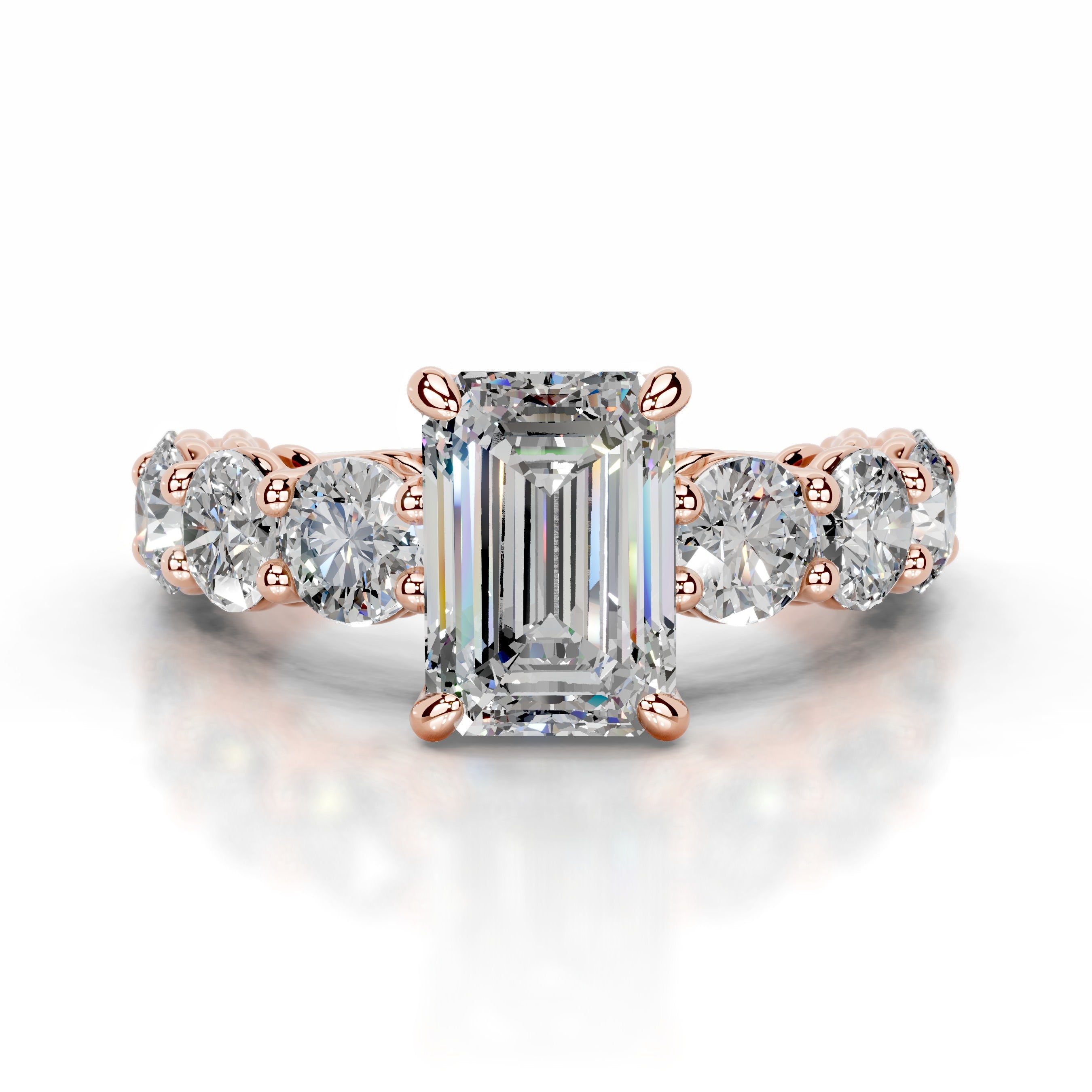 Odin Moissanite & Diamonds  - 14K Rose Gold