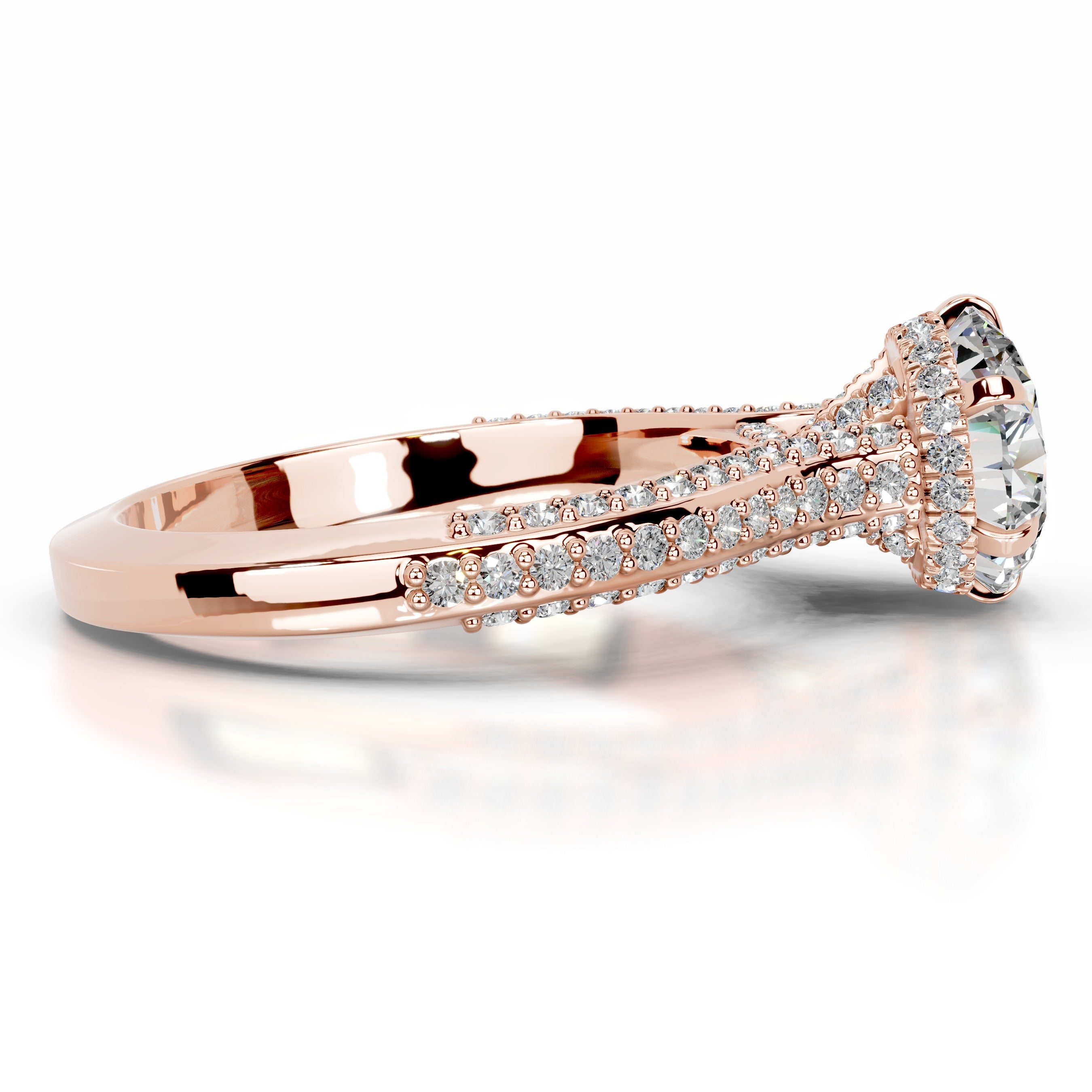 Joana  Moissanite & Diamonds  - 14K Rose Gold