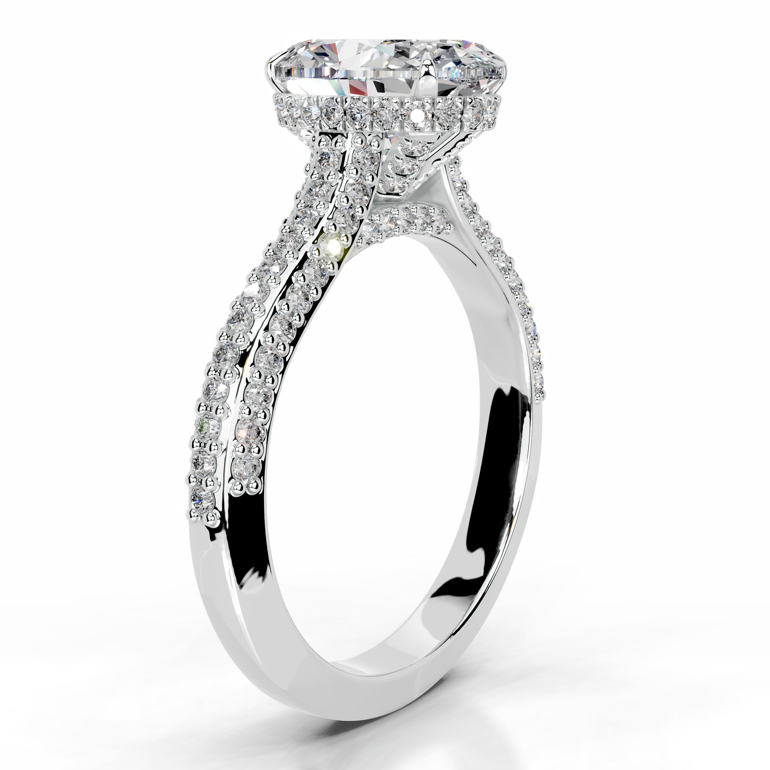 Joana  Moissanite & Diamonds  - 14K White Gold