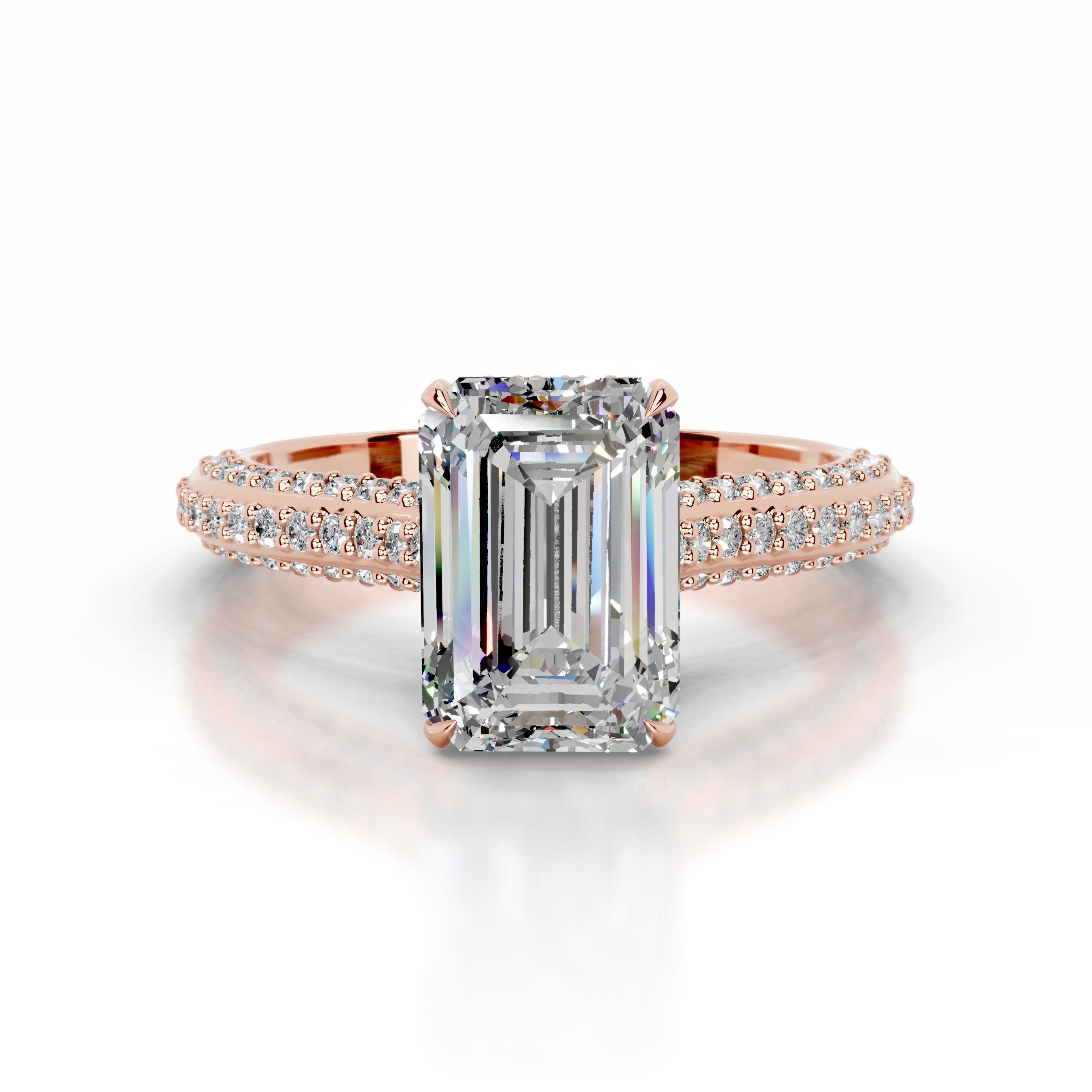 Joana  Moissanite & Diamonds  - 14K Rose Gold