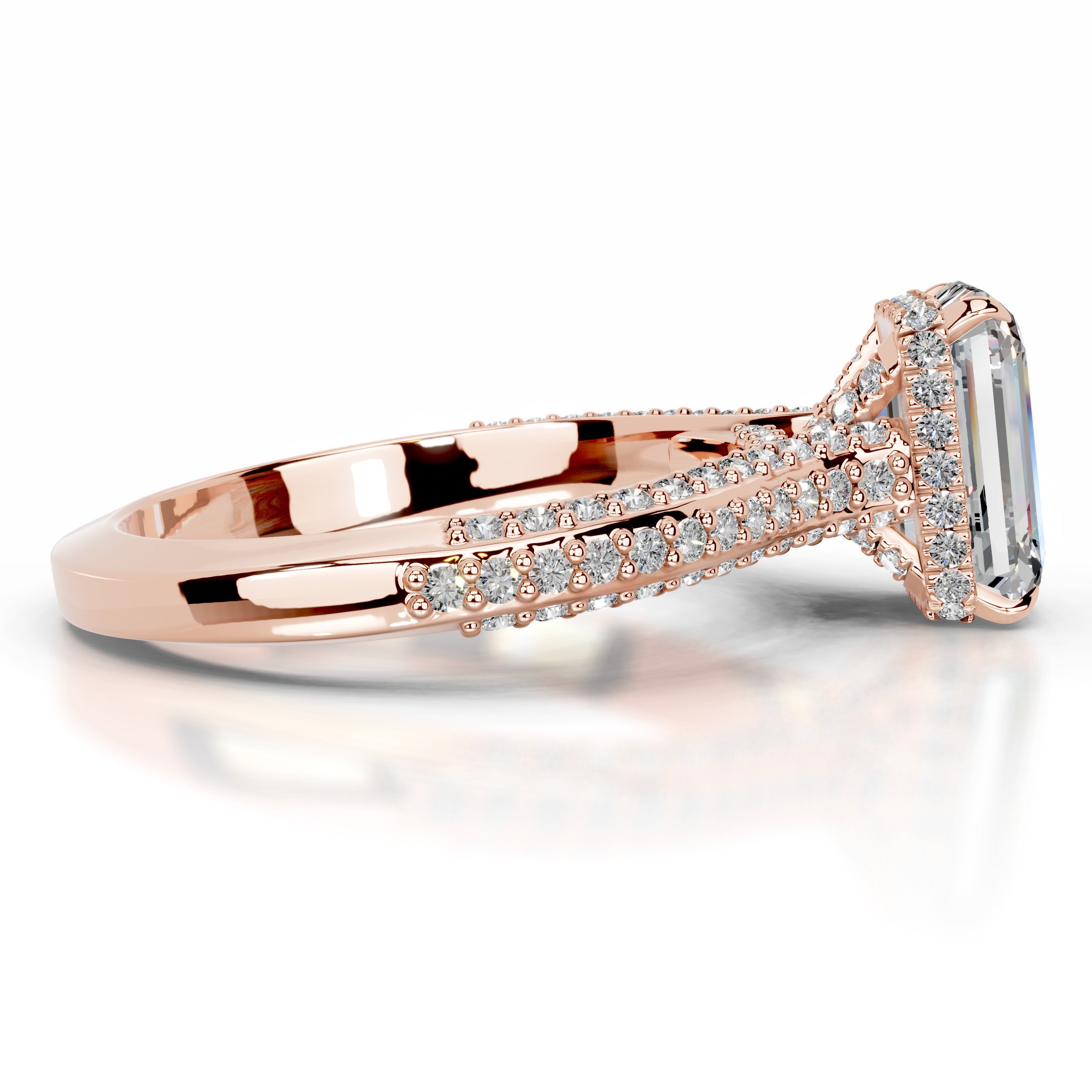 Joana  Moissanite & Diamonds  - 14K Rose Gold