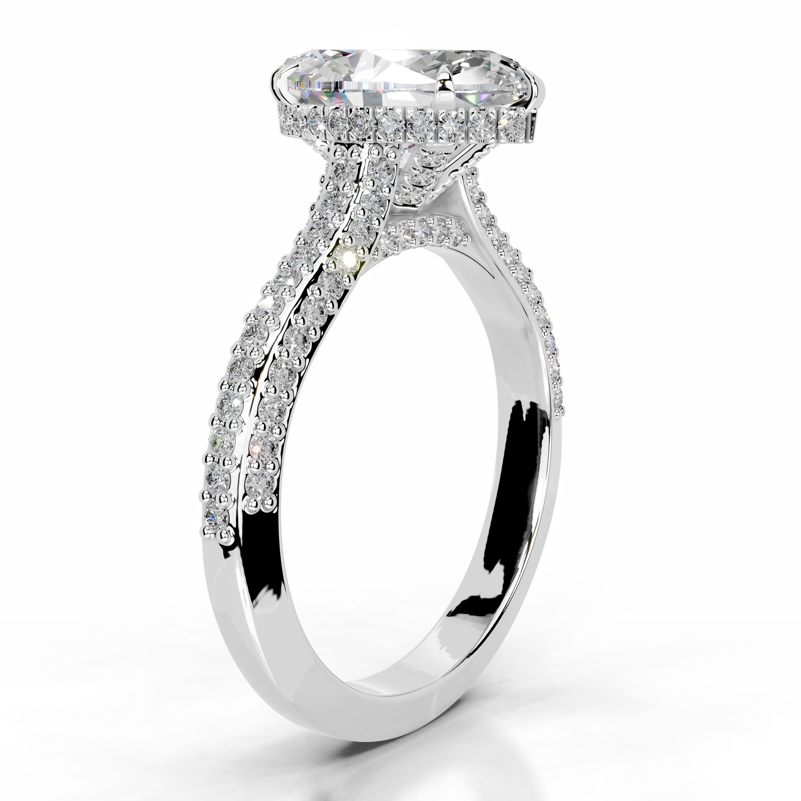 Joana  Moissanite & Diamonds  - 14K White Gold