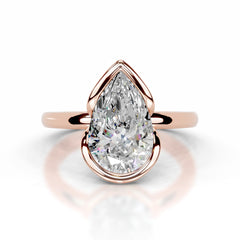 Thor Moissanite & Diamond Ring - 14K Rose Gold