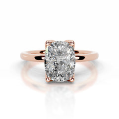 Phoenix Moissanite Ring - 14K Rose Gold