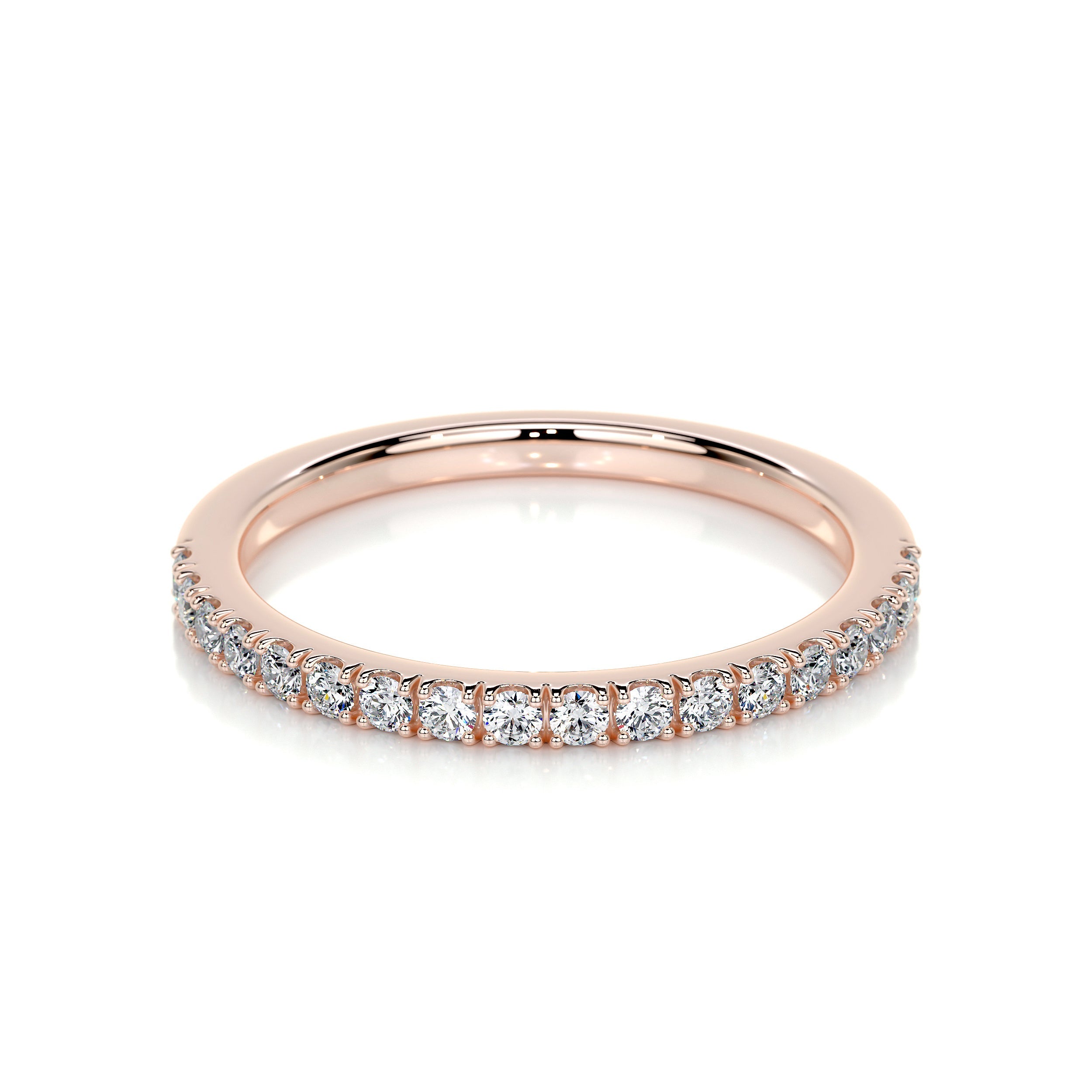 Stephanie Lab Grown Diamond Wedding Ring   (0.3 Carat) - 14K Rose Gold (RTS)