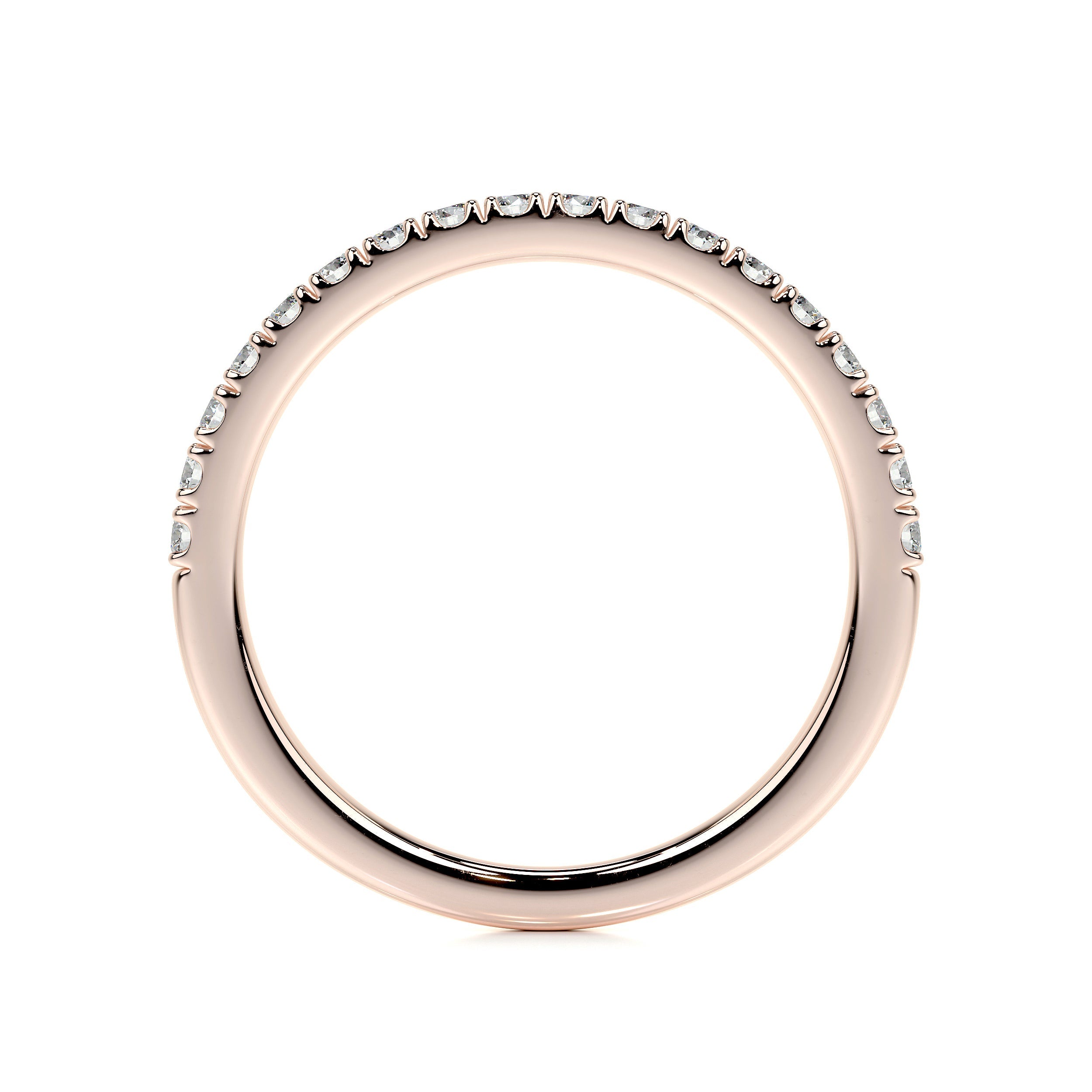 Stephanie Lab Grown Diamond Wedding Ring   (0.3 Carat) - 14K Rose Gold (RTS)