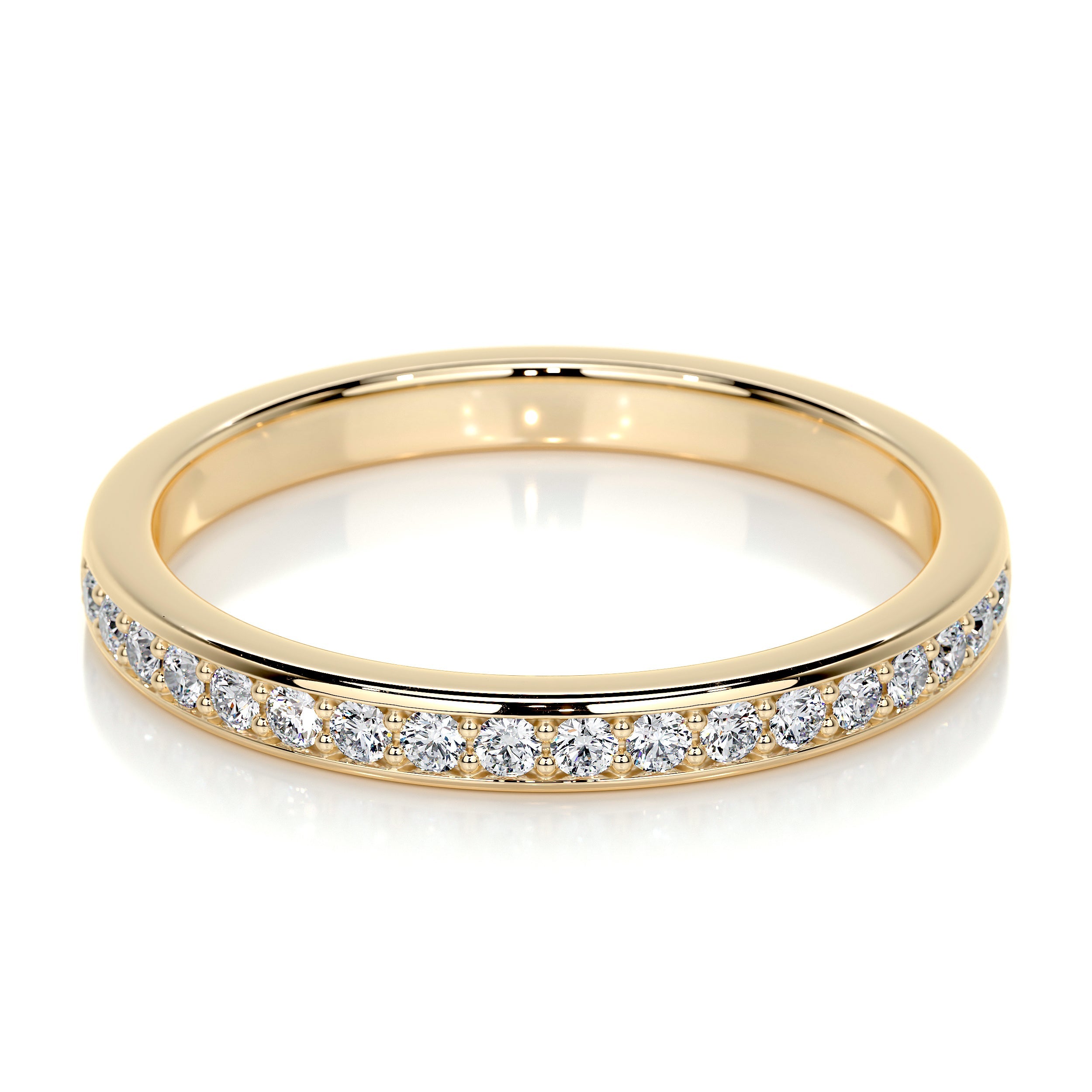 Giselle Lab Grown Diamond Wedding Ring   (0.2 Carat) -18K Yellow Gold (RTS)