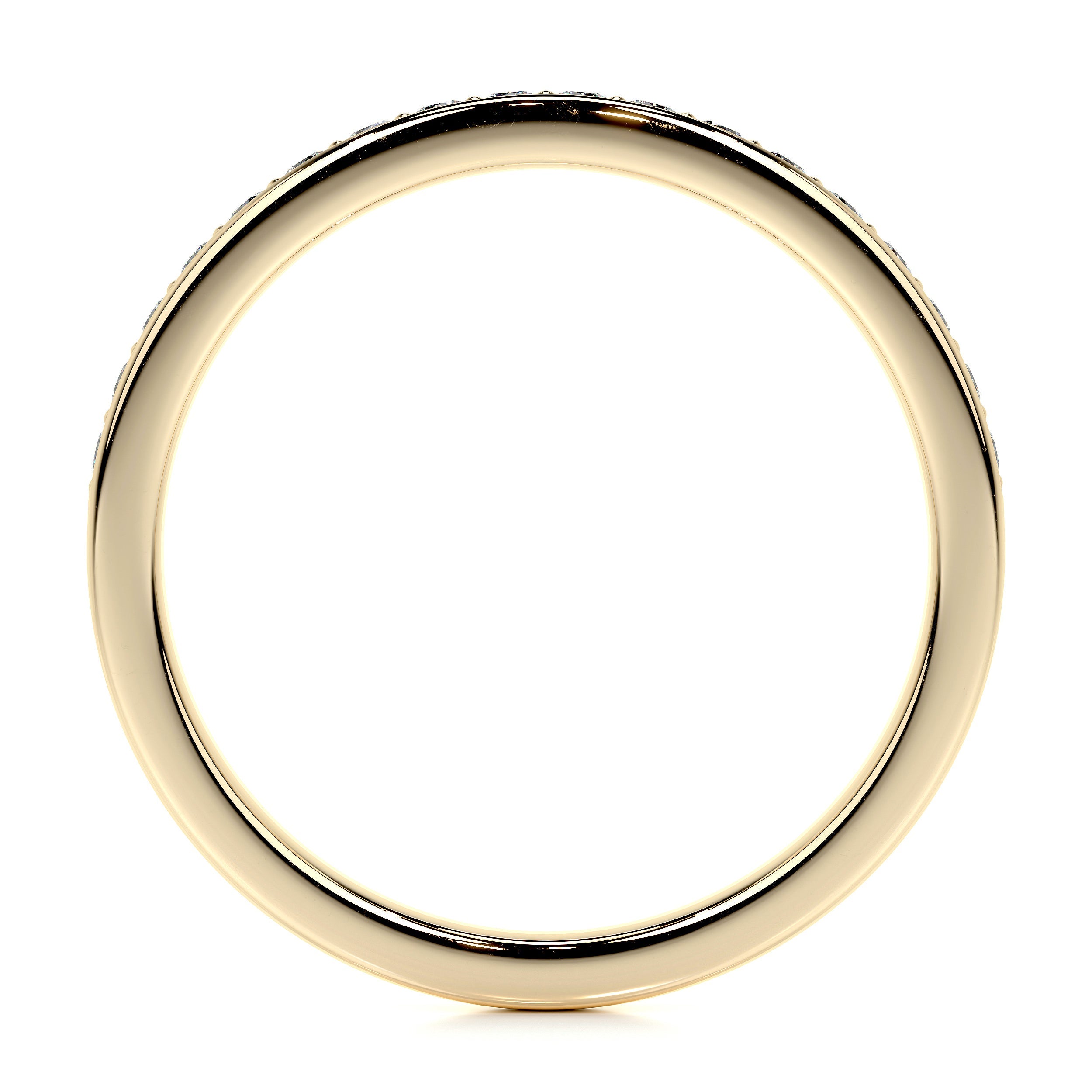 Giselle Lab Grown Diamond Wedding Ring   (0.2 Carat) -18K Yellow Gold (RTS)