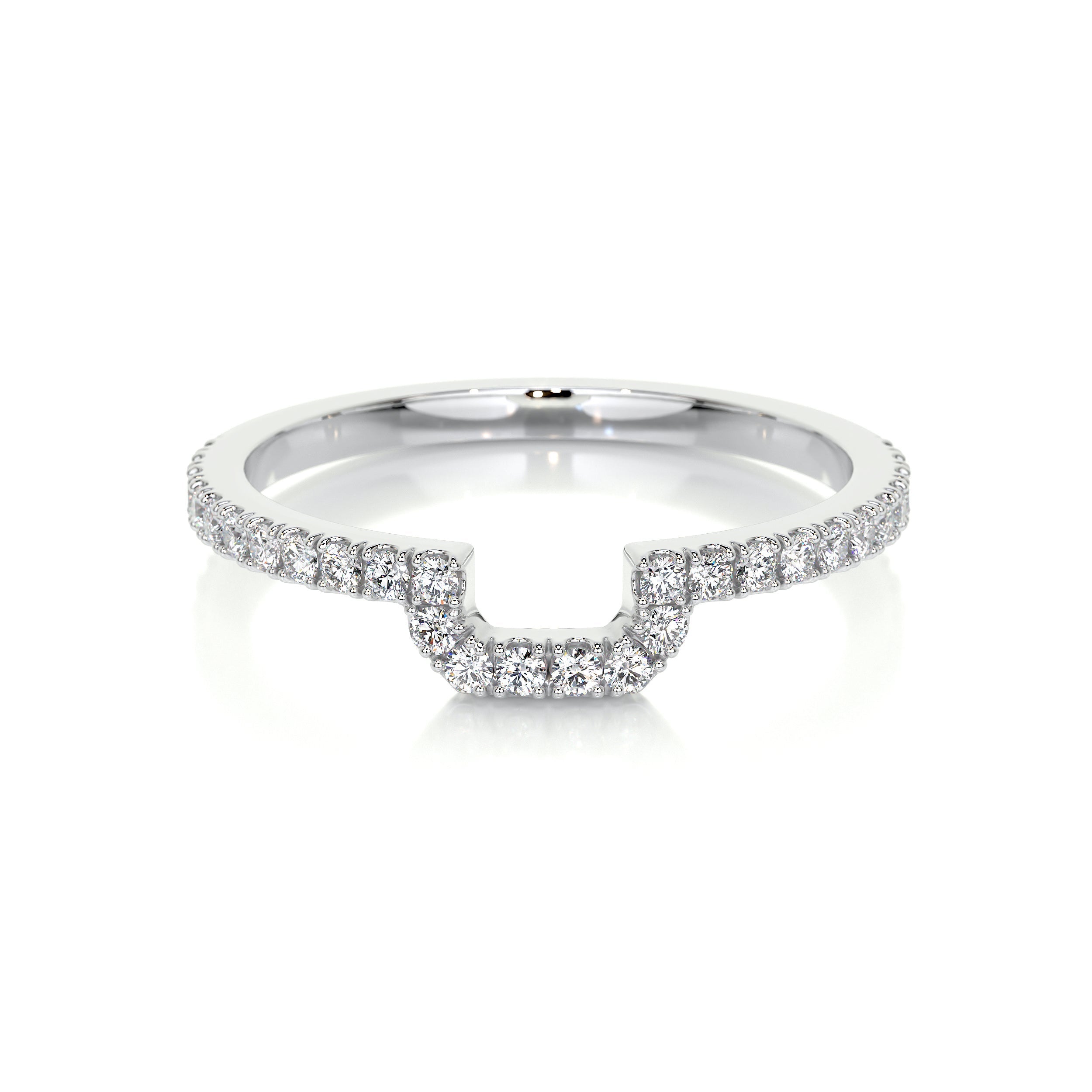 Luna Lab Grown Diamond Wedding Ring   (0.30 Carat) -Platinum (RTS)