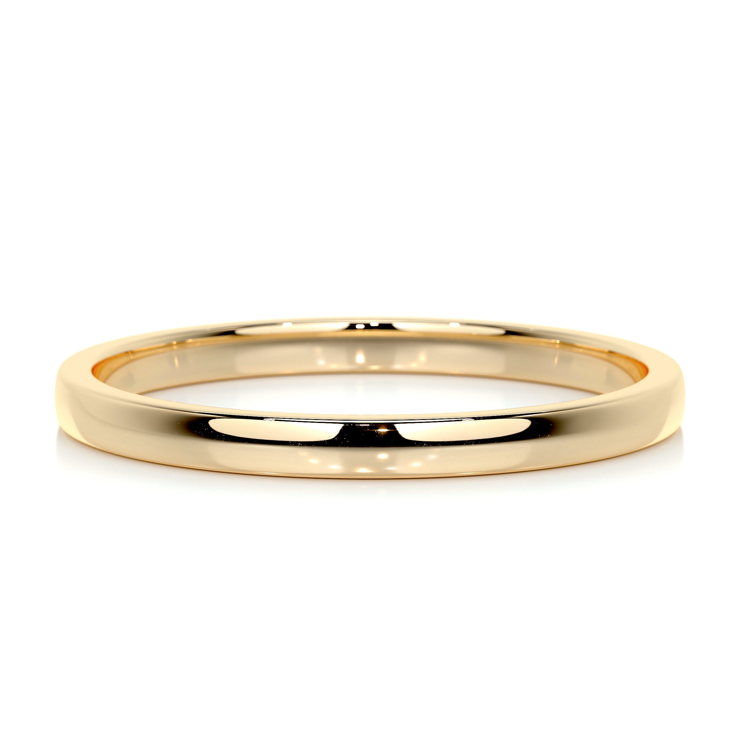Jack Men's Wedding Band -14K Yellow Gold (RTS)