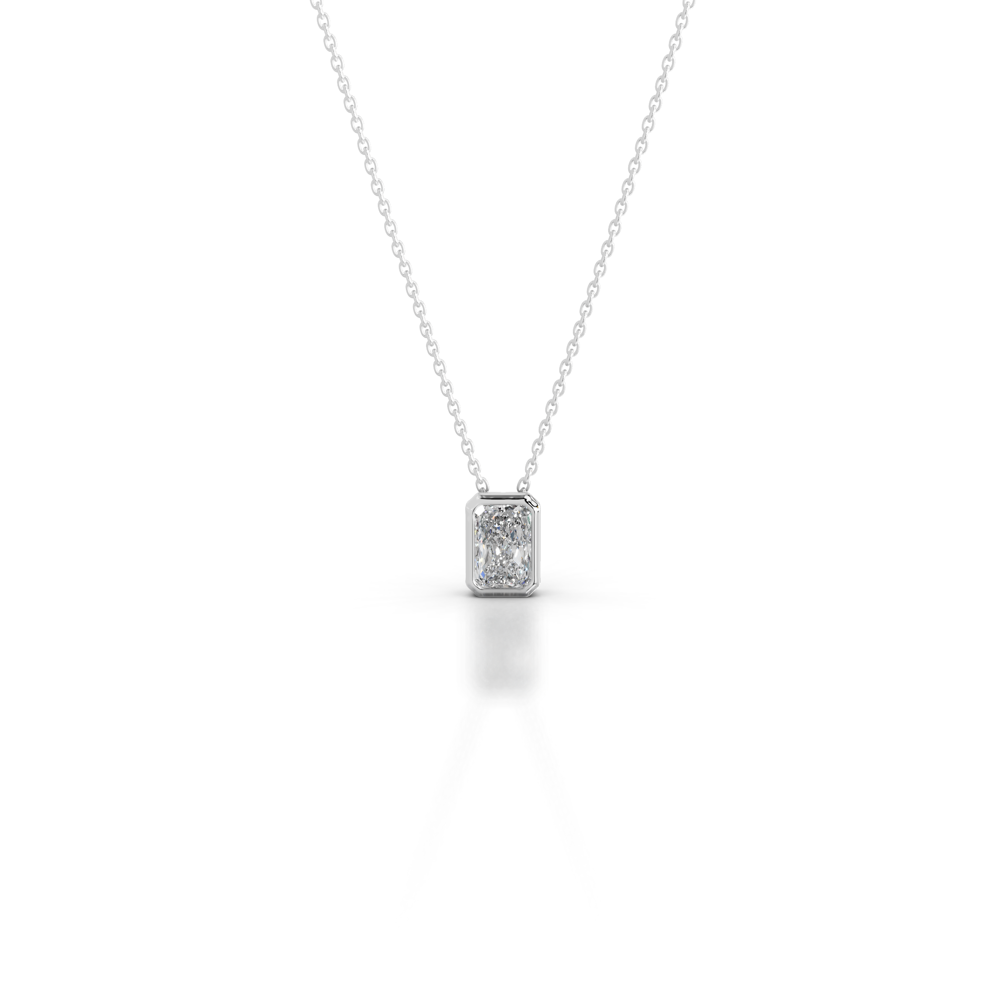 Gianna Diamond Pendant - 14K White Gold