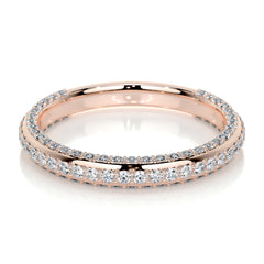 Anastasia Lab Grown Diamond Wedding Ring(0.75 Carat) - 14K Rose Gold