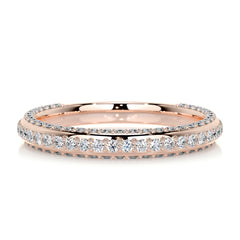 Anastasia Diamond Wedding Ring (0.75 Carat) - 14K Rose Gold