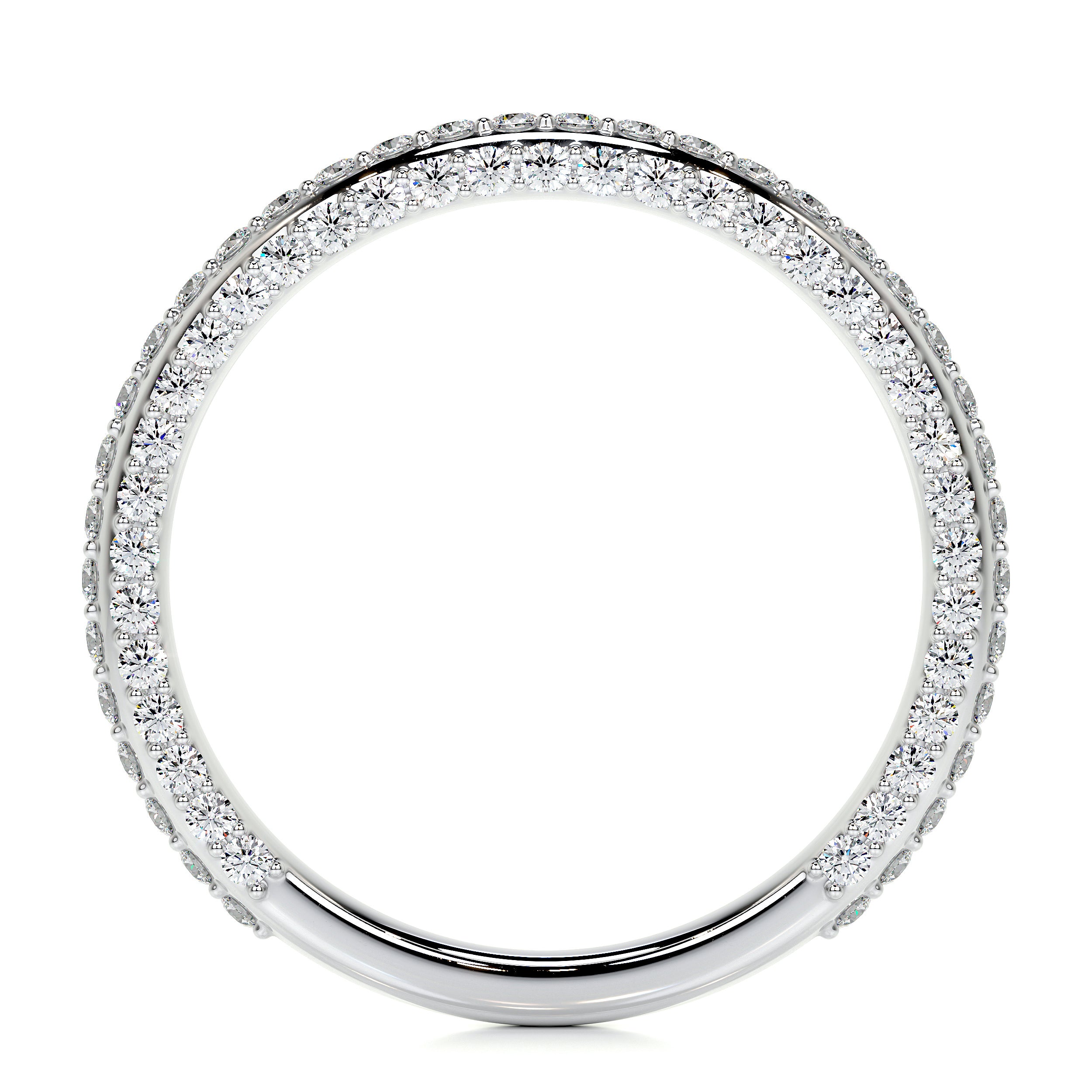 Anastasia Lab Grown Diamond Wedding Ring   (0.75 Carat) -18K White Gold