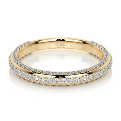 Anastasia Lab Grown Diamond Wedding Ring (0.75 Carat) -18K Yellow Gold