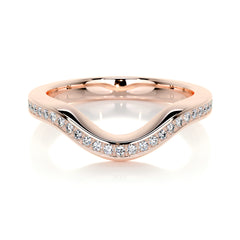 Lucy Lab Grown Diamond Wedding Ring (0.30 Carat) -14K Rose Gold