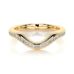Lucy Lab Grown Diamond Wedding Ring (0.30 Carat) -18K Yellow Gold