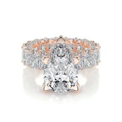 Arabella Lab Grown Diamond Ring -14K Rose Gold