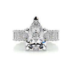 Arabella Diamond Engagement Ring -14K White Gold