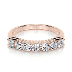 Catherine Lab Grown Diamond Wedding Ring (0.75 Carat) -14K Rose Gold