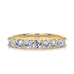Catherine Diamond Wedding Ring (0.75 Carat) -18K Yellow Gold