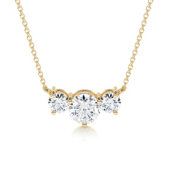 Susan Lab Grown Diamond Pendant -18K Yellow Gold