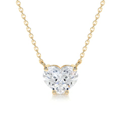 Betty Diamond Pendant -18K Yellow Gold