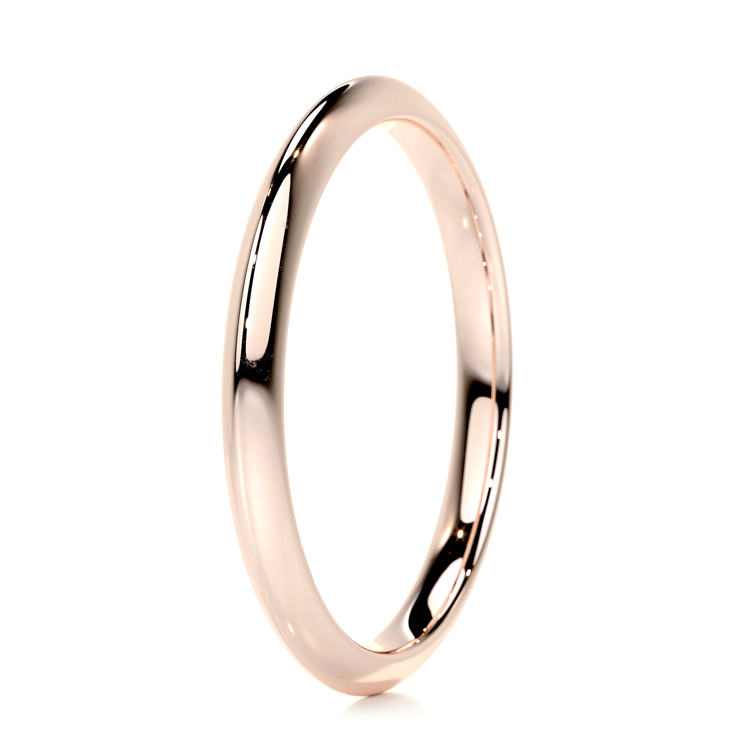 Alexis Wedding Ring -14K Rose Gold