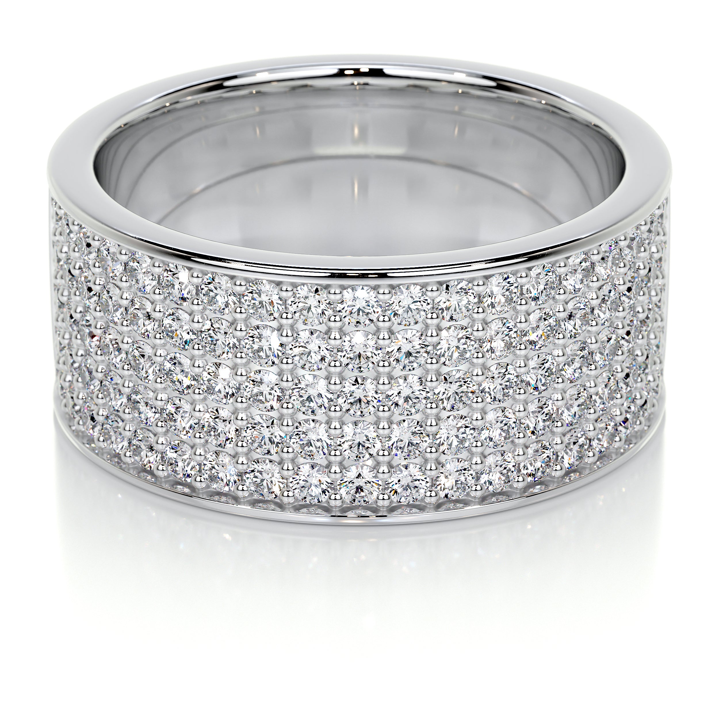 June Lab Grown Diamond Wedding Ring   (1 Carat) -Platinum