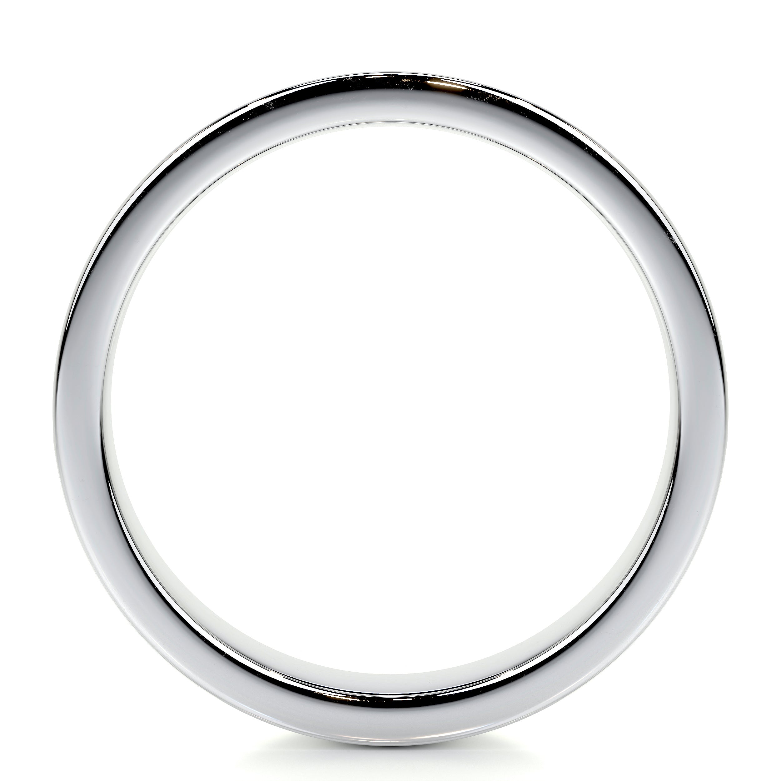 June Lab Grown Diamond Wedding Ring   (1 Carat) -18K White Gold