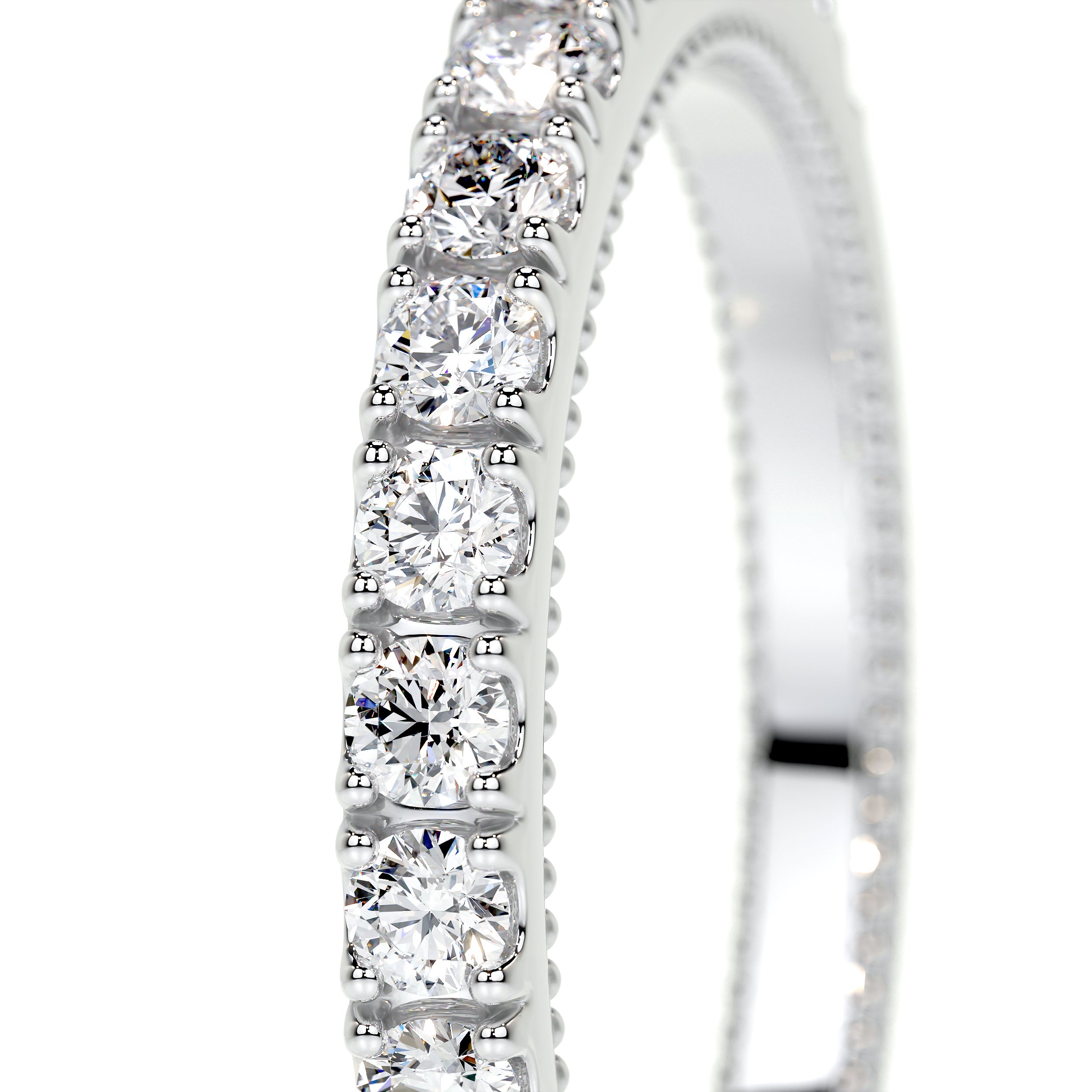 Blair Lab Grown Diamond Milgrain Wedding Ring   (0.5 Carat) -18K White Gold