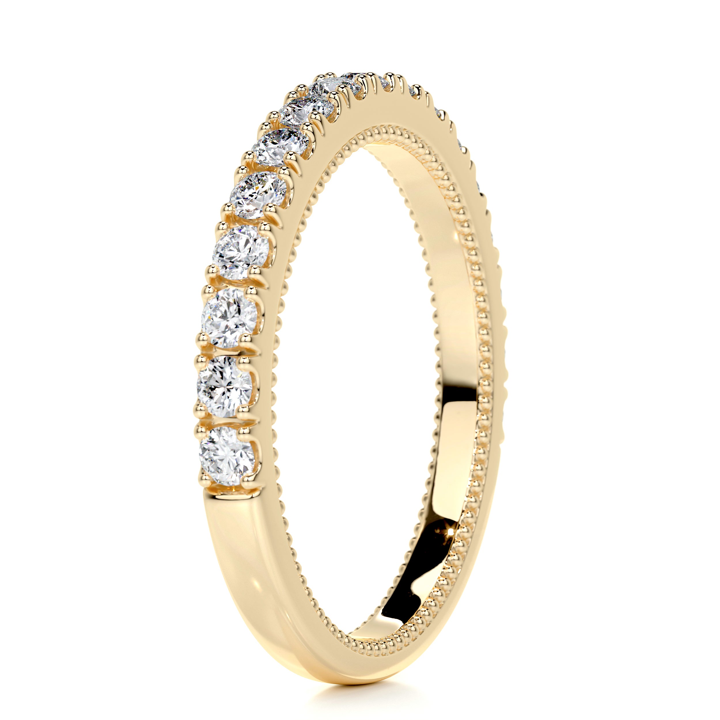 Blair Diamond Wedding Ring   (0.5 Carat) -18K Yellow Gold