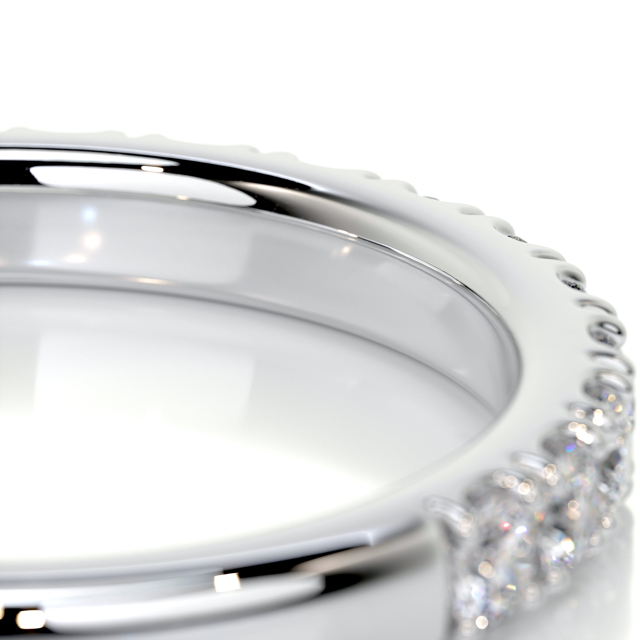 Blair Diamond Wedding Ring   (0.5 Carat) -18K White Gold