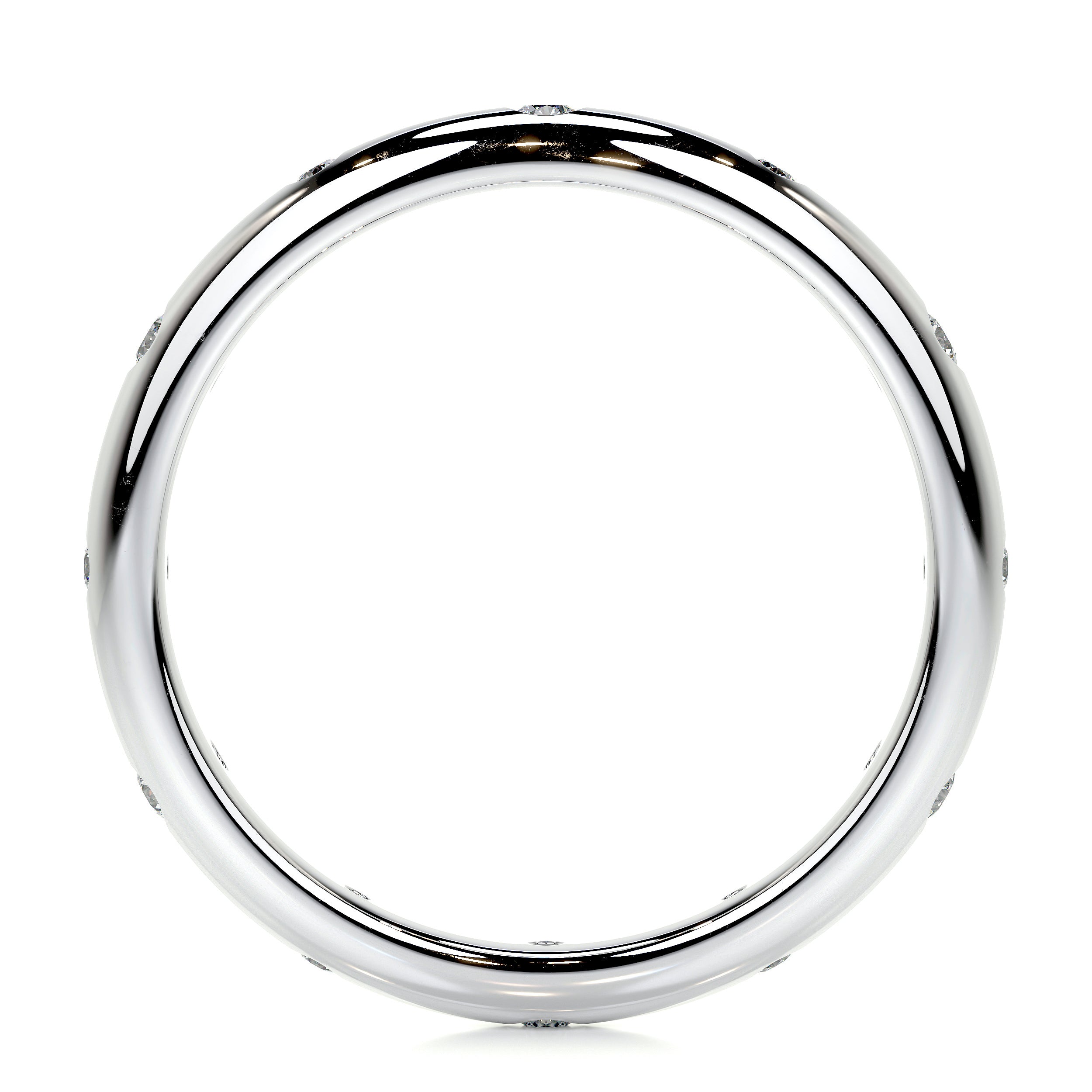 Zara Lab Grown Diamond Wedding Ring   (0.18 Carat) -18K White Gold