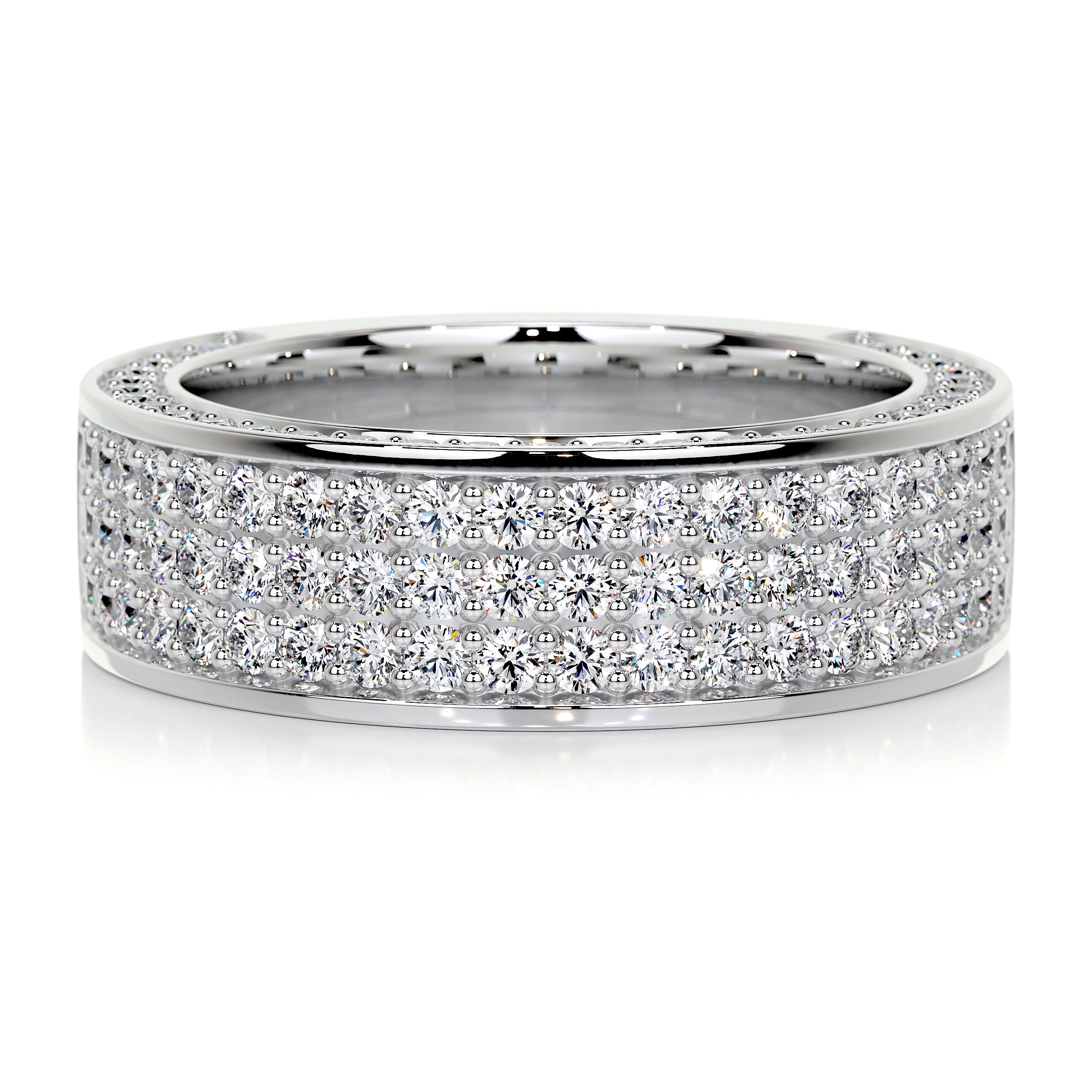 Vera Diamond Wedding Ring   (1.3 Carat) -Platinum