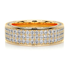 Vera Diamond Wedding Ring (1.3 Carat) -18K Yellow Gold