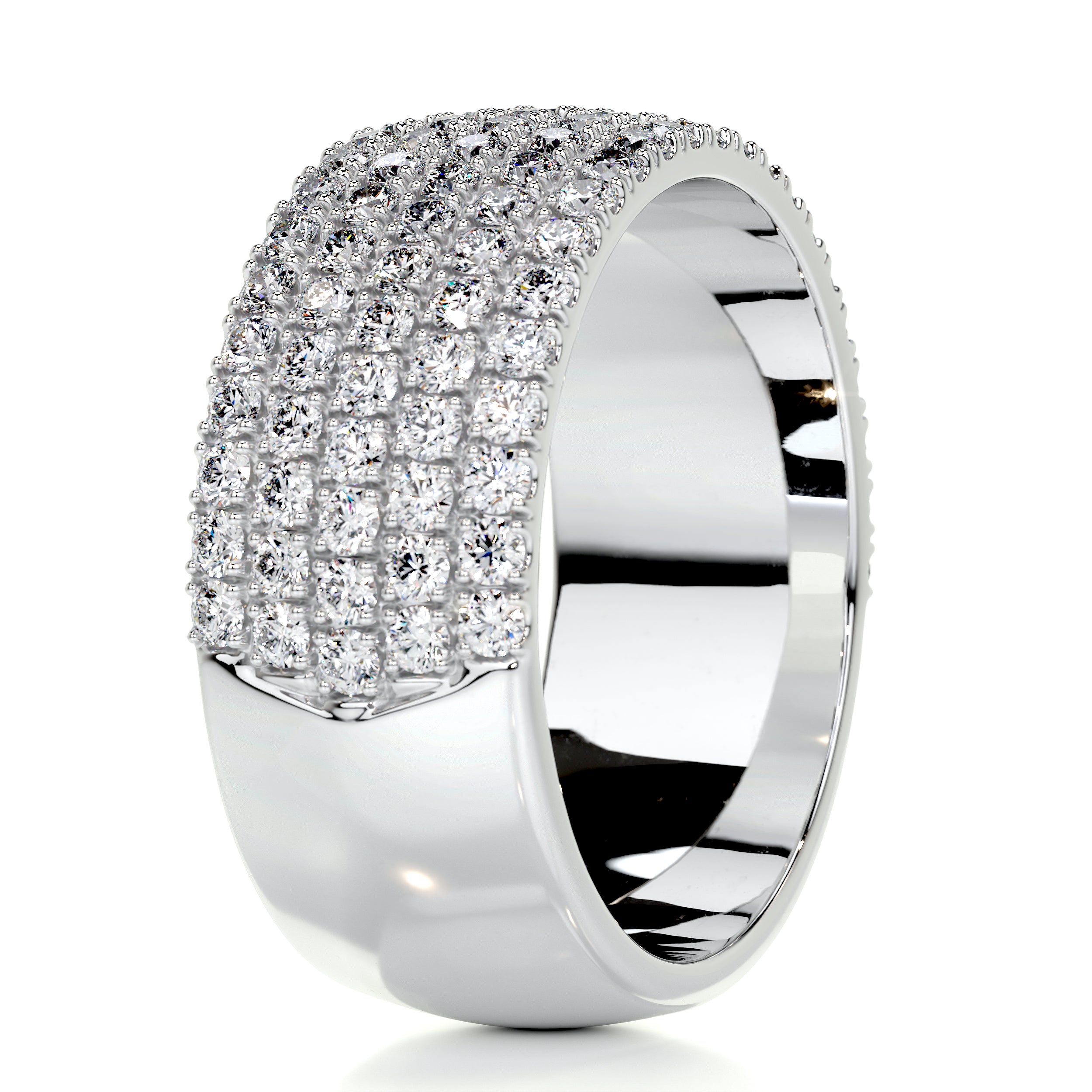 Dakota Diamond Wedding Ring   (1.2 Carat) -14K White Gold