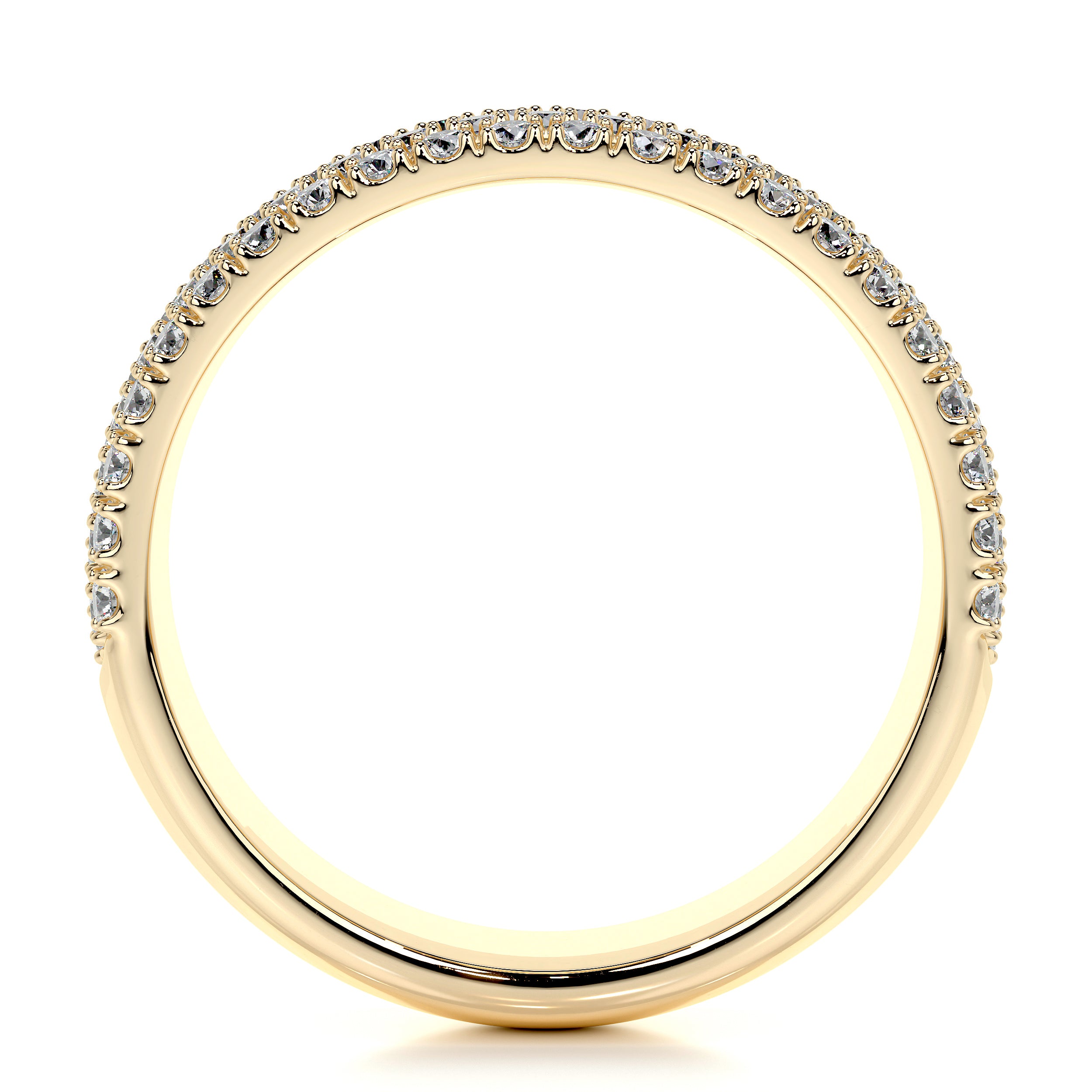 Dakota Lab Grown Diamond Wedding Ring   (1.2 Carat) -18K Yellow Gold