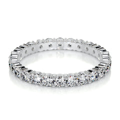 Trinity Lab Grown Eternity Wedding Ring (0.9 Carat) -Platinum