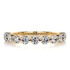 Josie Half-Eternity Wedding Ring (1 Carat) -18K Yellow Gold