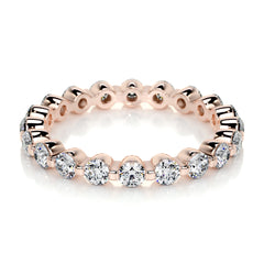Josie Lab Grown Eternity Wedding Ring (1.75 Carat) -14K Rose Gold